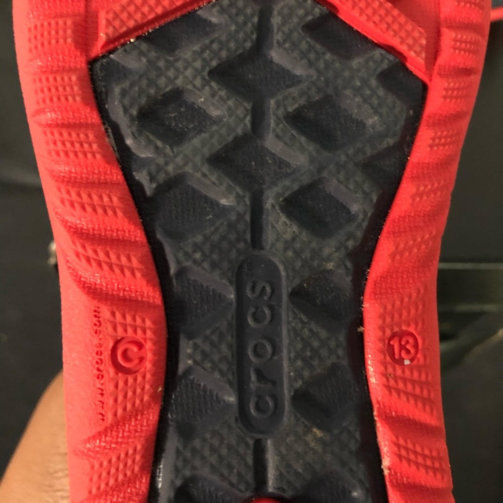 Child size 13 water Crocs